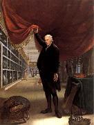 Charles Willson Peale The Artist in his Museum oil on canvas